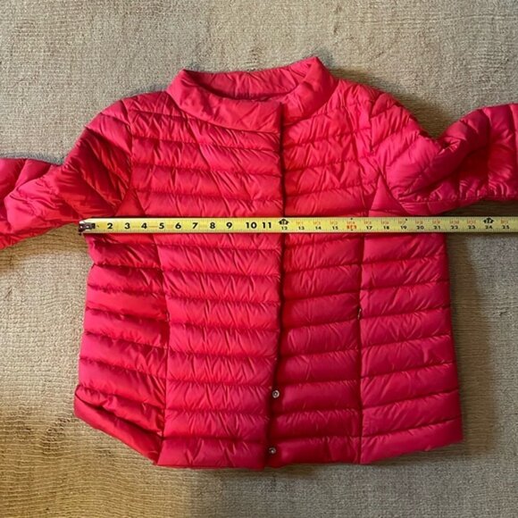 J. McLaughlin puffer down jacket with three-quarter length sleeves - Picture 8 of 10